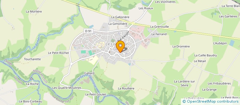 localisation de l'entreprise MONSIEUR THIERRY GODARD à SEVREMOINE