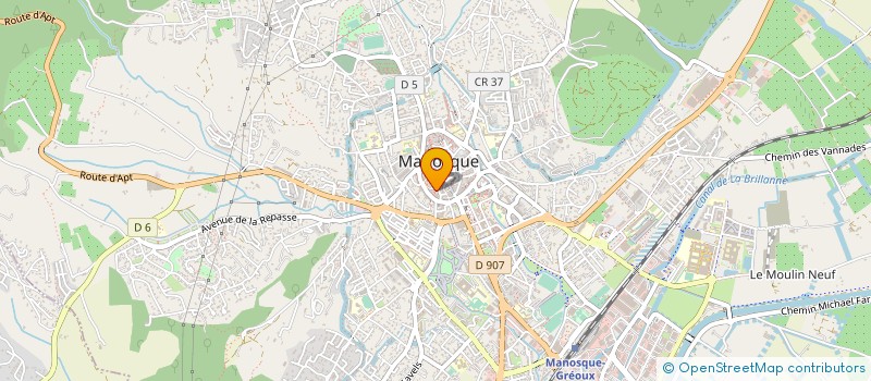 localisation de l'entreprise MONSIEUR THIERRY GODBERT à MANOSQUE