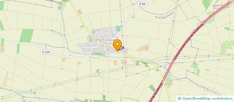 localisation de l'entreprise MONSIEUR THIERRY GOETZ  TRUCHTERSHEIM