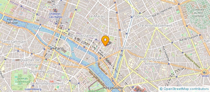 localisation de l'entreprise MONSIEUR THIERRY GOGUYER-DESCHAUMES  PARIS