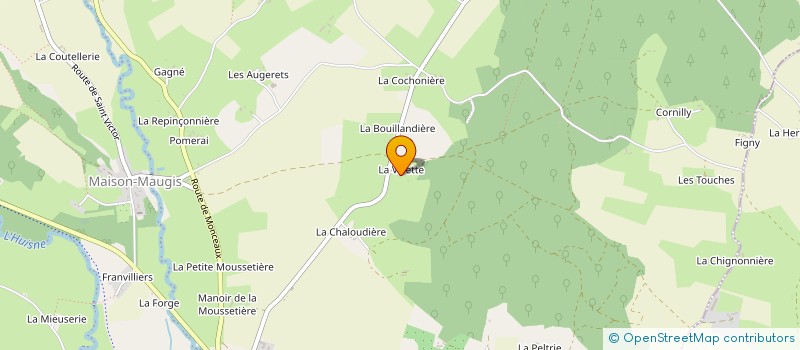 localisation de l'entreprise MONSIEUR THIERRY GONNOT à COUR-MAUGIS SUR HUISNE