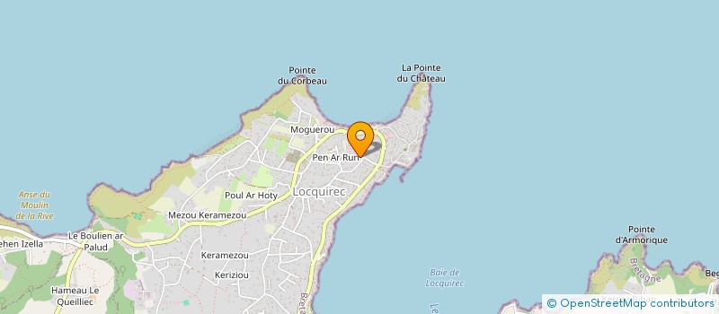 localisation de l'entreprise MONSIEUR THIERRY GORON  LOCQUIREC