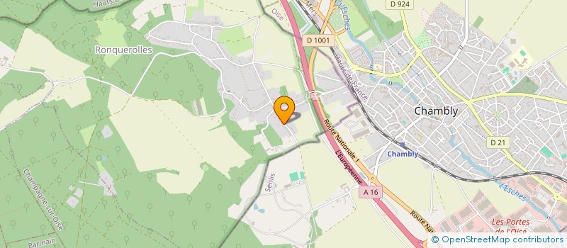 localisation de l'entreprise MONSIEUR THIERRY GOSSELIN  RONQUEROLLES