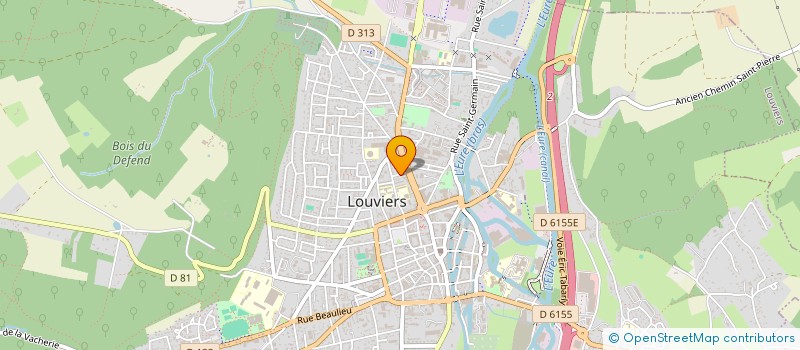 localisation de l'entreprise MONSIEUR THIERRY GOSSELIN à LOUVIERS