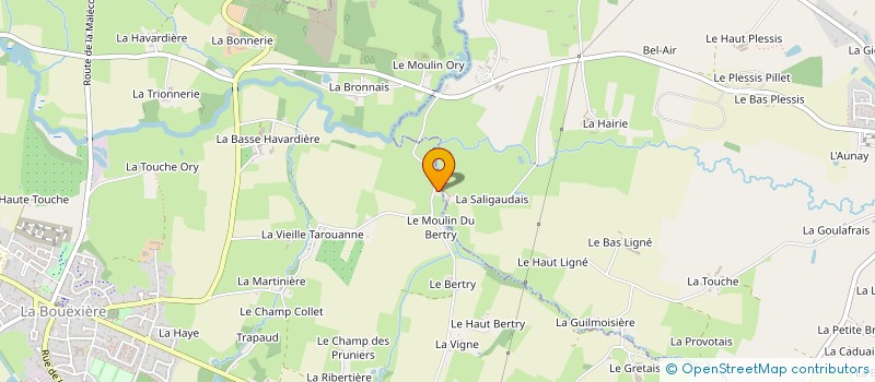 localisation de l'entreprise MONSIEUR THIERRY GOTTERI à LA BOUEXIERE
