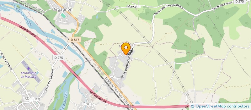 localisation de l'entreprise MONSIEUR THIERRY GOUANELLE  MONT