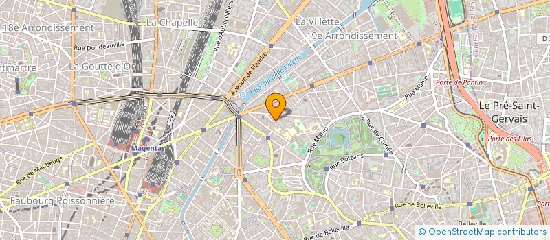 localisation de l'entreprise MONSIEUR THIERRY GOUBERT  PARIS