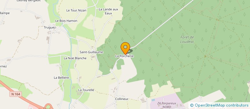 localisation de l'entreprise MONSIEUR THIERRY GOUDIN à LOUDEAC