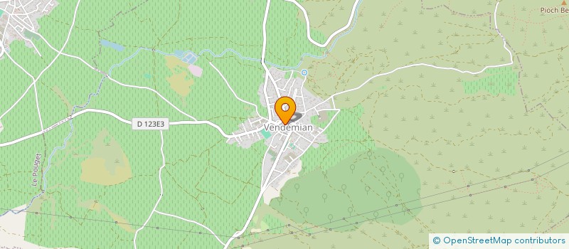 localisation de l'entreprise MONSIEUR THIERRY GOUNEL  VENDEMIAN