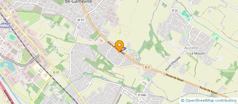 localisation de l'entreprise MONSIEUR THIERRY GOURSAU  SAINT-ORENS-DE-GAMEVILLE