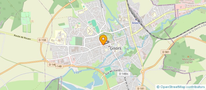 localisation de l'entreprise MONSIEUR THIERRY GOUVA à GISORS