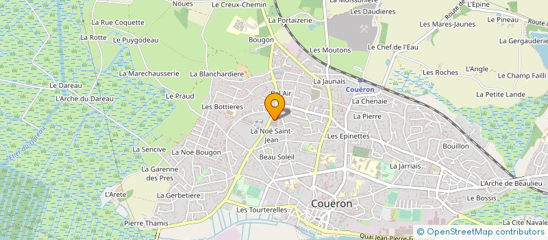 localisation de l'entreprise MONSIEUR THIERRY GOUZERH à COUERON