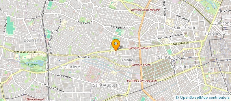 localisation de l'entreprise MONSIEUR THIERRY GOUZLAND  BORDEAUX