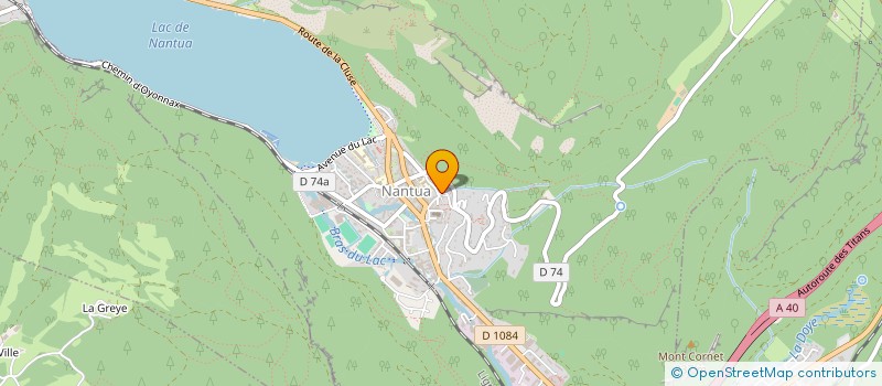 localisation de l'entreprise MONSIEUR THIERRY GOZZO  NANTUA