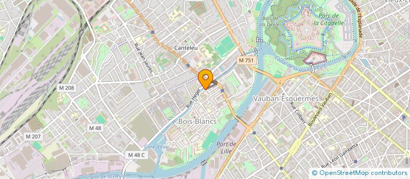 localisation de l'entreprise MONSIEUR THIERRY GRADT à LILLE