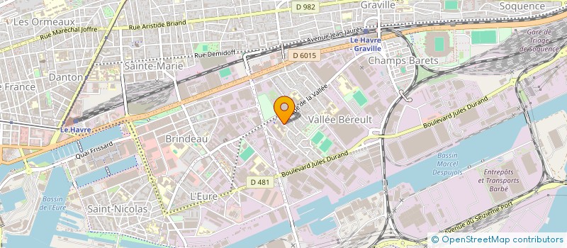 localisation de l'entreprise MONSIEUR THIERRY GRANCHER à LE HAVRE