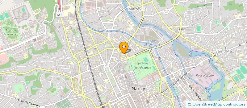 localisation de l'entreprise MONSIEUR THIERRY GRANDADAM  NANCY