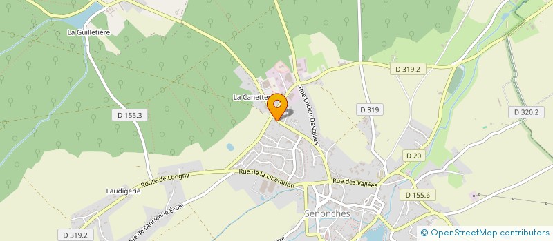 localisation de l'entreprise MONSIEUR THIERRY GRANGER à SENONCHES