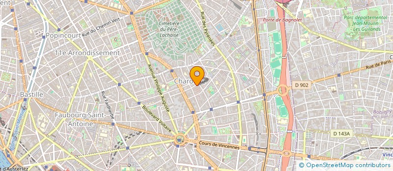 localisation de l'entreprise MONSIEUR THIERRY GRAPOTTE  PARIS