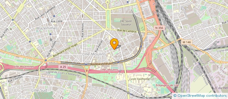 localisation de l'entreprise MONSIEUR THIERRY GRAS  LILLE