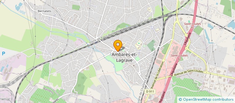 localisation de l'entreprise MONSIEUR THIERRY GRAVEAU à AMBARES-ET-LAGRAVE