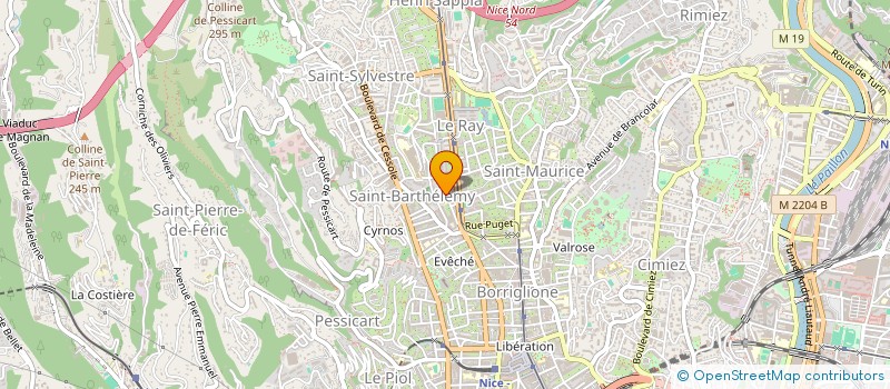 localisation de l'entreprise MONSIEUR THIERRY GRAZIANO à NICE
