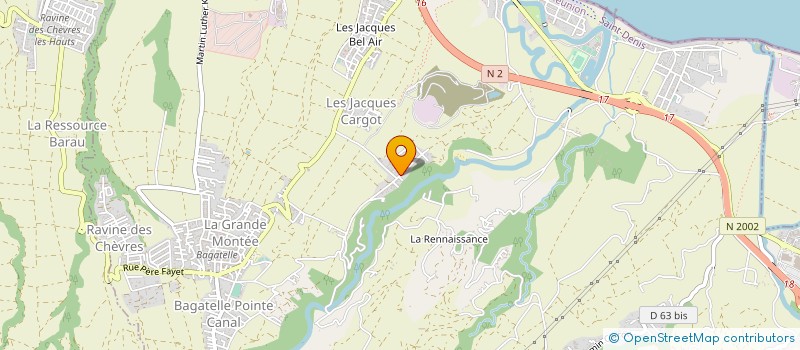 localisation de l'entreprise MONSIEUR THIERRY GREGOIRE  SAINTE-SUZANNE