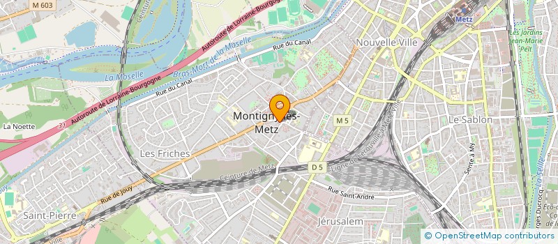 localisation de l'entreprise MONSIEUR THIERRY GRESS à MONTIGNY-LES-METZ