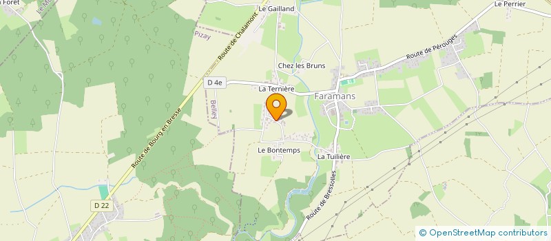localisation de l'entreprise MONSIEUR THIERRY GRIMANO  FARAMANS