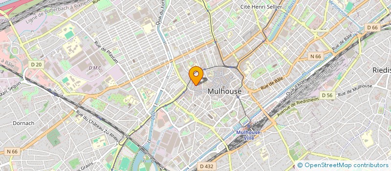 localisation de l'entreprise MONSIEUR THIERRY GRIMAZ à MULHOUSE