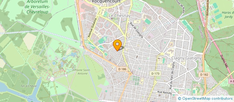 localisation de l'entreprise MONSIEUR THIERRY GROSDIDIER à LE CHESNAY-ROCQUENCOURT
