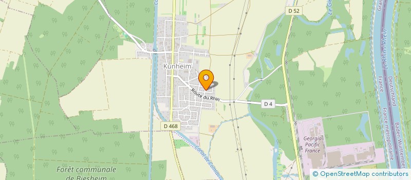 localisation de l'entreprise MONSIEUR THIERRY GROSSHAENY  URSCHENHEIM