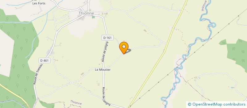 localisation de l'entreprise MONSIEUR THIERRY GRUET  TRETEAU