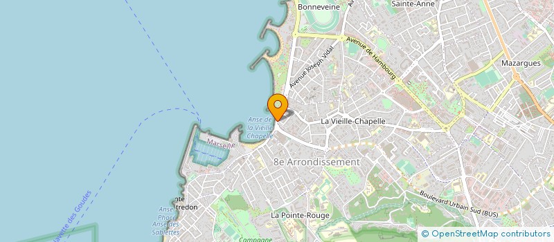 localisation de l'entreprise MONSIEUR THIERRY GUEDJ  MARSEILLE