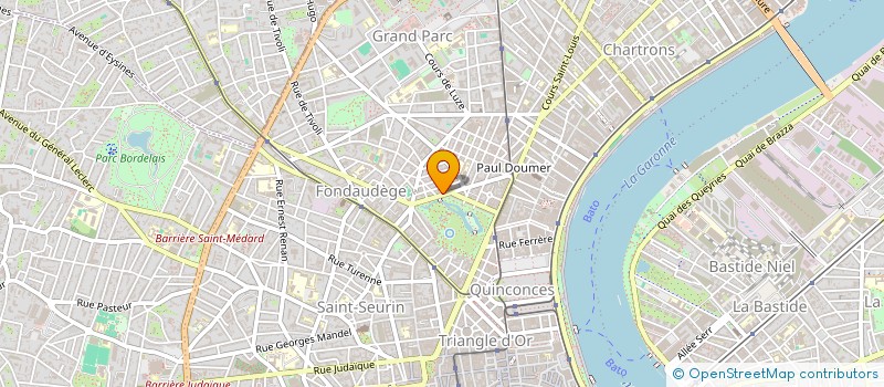 localisation de l'entreprise MONSIEUR THIERRY GUERIN  BORDEAUX