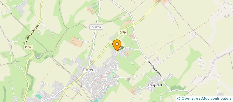 localisation de l'entreprise MONSIEUR THIERRY GUEROUT  TURRETOT