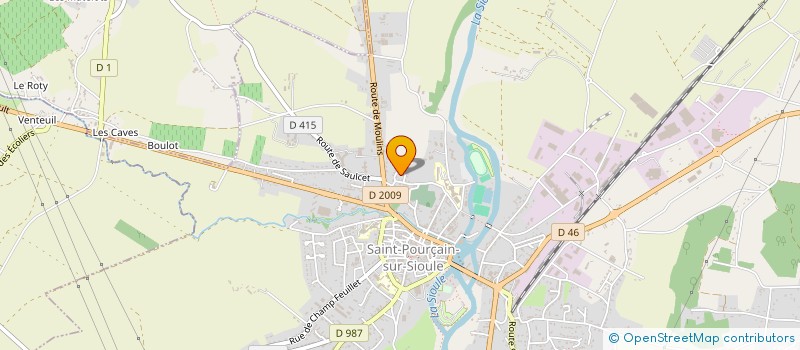 localisation de l'entreprise MONSIEUR THIERRY GUERRIER  PARAY-SOUS-BRIAILLES