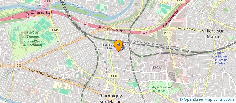 localisation de l'entreprise MONSIEUR THIERRY GUET à CHAMPIGNY-SUR-MARNE