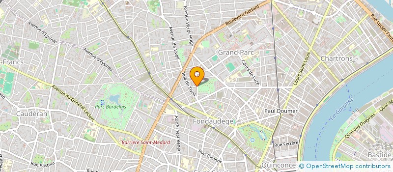 localisation de l'entreprise MONSIEUR THIERRY GUICHARD  BORDEAUX