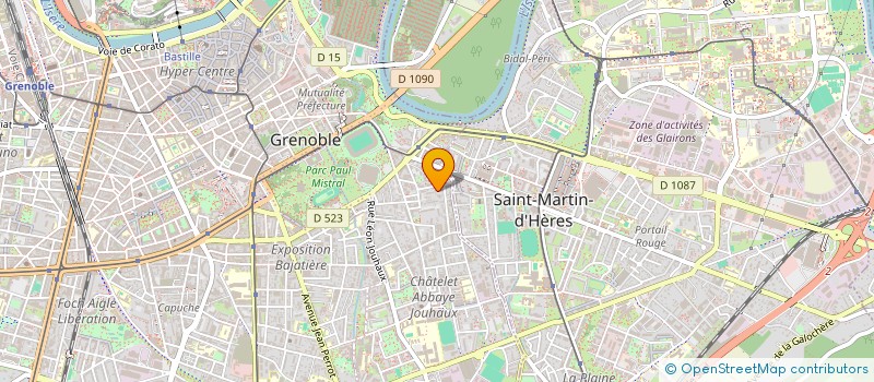 localisation de l'entreprise MONSIEUR THIERRY GUIFFAULT  GRENOBLE