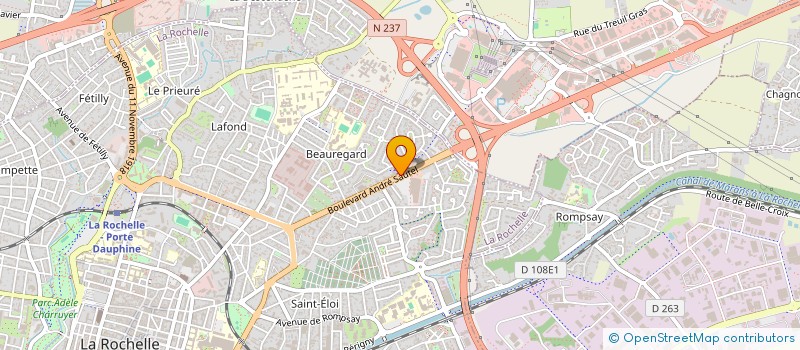 localisation de l'entreprise MONSIEUR THIERRY GUIGNET  LA ROCHELLE