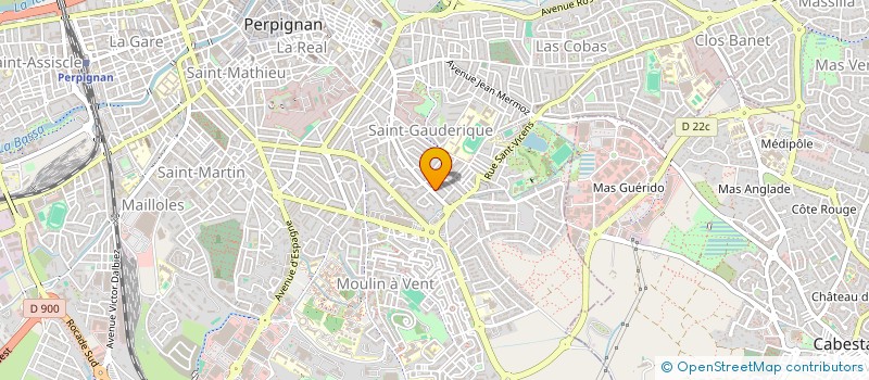 localisation de l'entreprise MONSIEUR THIERRY GUILBON  PERPIGNAN