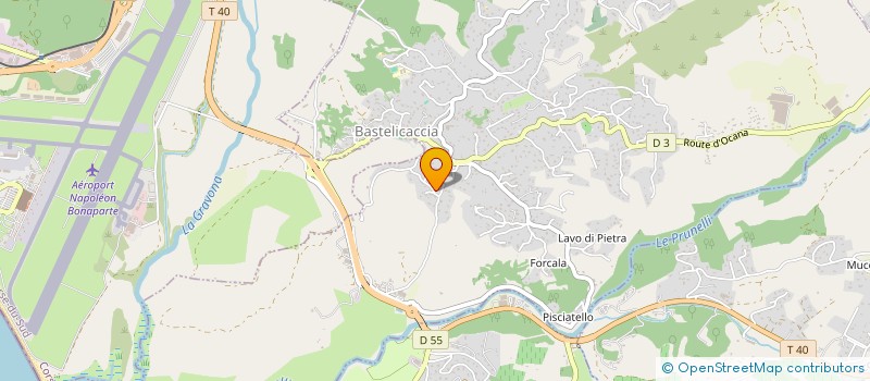 localisation de l'entreprise MONSIEUR THIERRY GUILLAUME à BASTELICACCIA