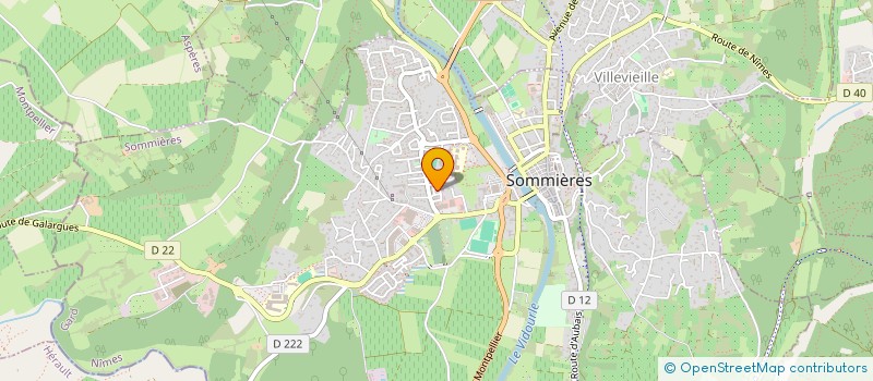 localisation de l'entreprise MONSIEUR THIERRY GUILLEMOT  SOMMIERES