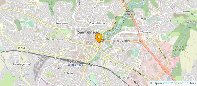 localisation de l'entreprise MONSIEUR THIERRY GUILLERAY à SAINT-BRIEUC