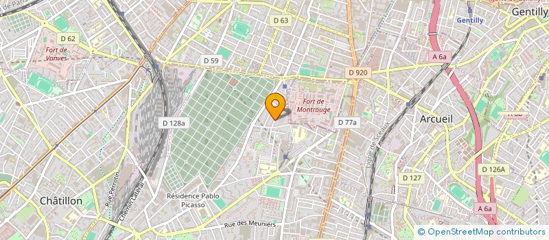 localisation de l'entreprise MONSIEUR THIERRY GUILLERM à BAGNEUX