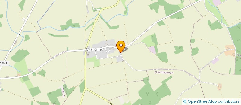 localisation de l'entreprise MONSIEUR THIERRY GUILMARD  MORSAINS