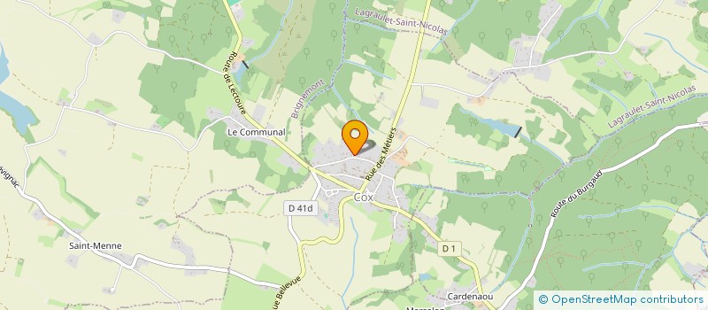 localisation de l'entreprise MONSIEUR THIERRY GUINCI  COX