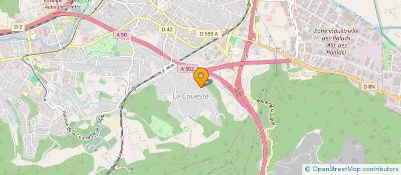 localisation de l'entreprise MONSIEUR THIERRY GUIRAO à AUBAGNE