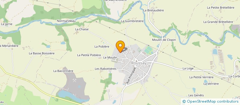 localisation de l'entreprise MONSIEUR THIERRY GUITET  SEVREMOINE